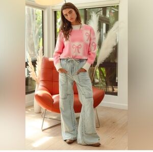 BiBi Light Blue Flare Jeans